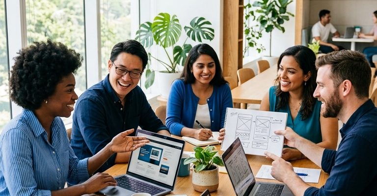 Team_collaborating_in_bright_office_202607181544 Team_collaborating_in_bright_office_202607181544